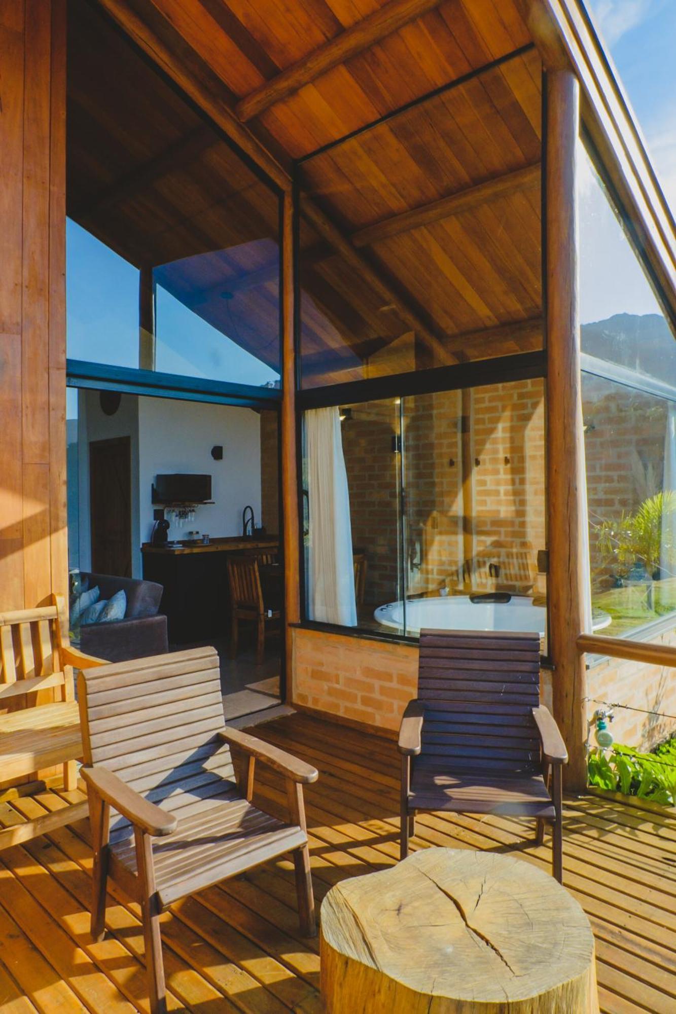 Pousada Ho'Oponopono Chalets & Wine Sapucaí-Mirim Exterior foto